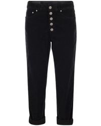 Dondup - Cropped Trousers - Lyst