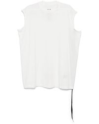 Rick Owens - Donkere Schaduw Mouwloos Crew Neck T-Shirt - Lyst