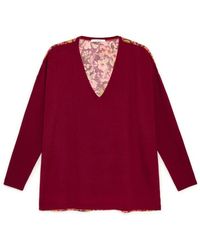 Maliparmi - V-Neck Knitwear - Lyst