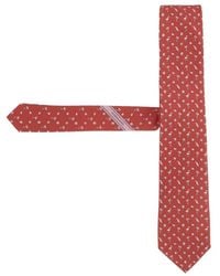 Ferragamo - Seidenkrawatte Mit Gemustertem Design - Lyst
