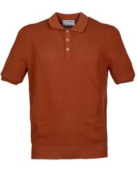 Gran Sasso - Rost tennis polo shirt - Lyst