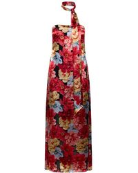 Gestuz - Off-Shoulder Maxi Jurk - Lyst