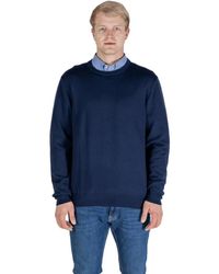 Aquascutum - Round-Neck Knitwear - Lyst