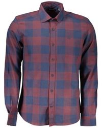 North Sails - Camicia a quadri elegante in rosa - Lyst