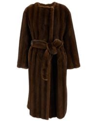 Stand Studio - Belted Coats - Lyst