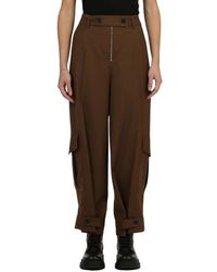 Erika Cavallini Semi Couture - Tapered Trousers - Lyst