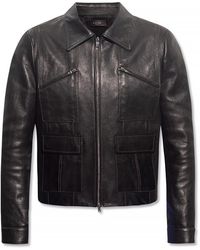Amiri Leather jacket - Schwarz