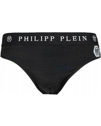 Philipp Plein - Costume da bagno in poliammide nera per - Lyst