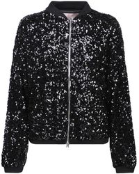 Herno - Bomberjacke mit Pailletten - Lyst