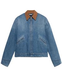1989 STUDIO - Jassen ,Blauw ,Spijkerjasje Met Moderne Stijl - Lyst