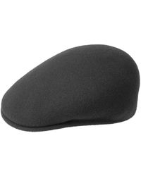 Kangol - Accessoires ,Grijs ,Wol Grijze Wollen Pet Iconische Stijl - Lyst