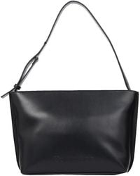 Calvin Klein - Handtasche Medium Tote Bag Mit Geprägtem Logo - Lyst