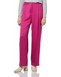 Comma, - Lila Rosa Stilvolle Hose - Lyst