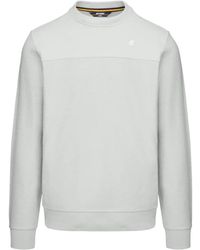 K-Way - Bequemer Baumwoll-Sweatshirt für Männer - Lyst