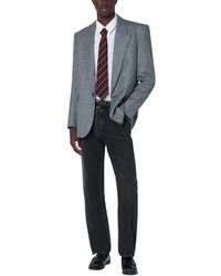 Saint Laurent - Prince Of Wales Jas - Lyst