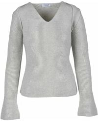 Dondup - V-Neck Knitwear - Lyst