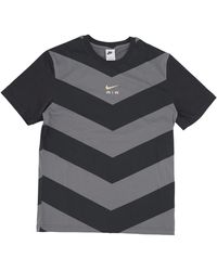 Nike - Fitness ,Veelkleurig ,Katoen Sportswear T-Shirt All Over Print Air - Lyst