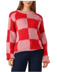 Pom - Round-Neck Knitwear - Lyst