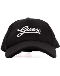 Guess - Baseball cap,baseball cap aus wollmischung - Lyst
