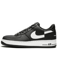 Nike - Fitness ,Zwart ,Leer Air Force 1 Low - Lyst