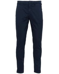 Fay - Straight Trousers - Lyst
