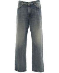Grifoni - Wide Jeans - Lyst