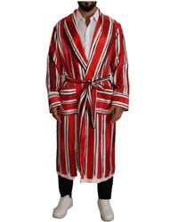 Dolce & Gabbana - Pyjama's Nachthemden Soortgenoten Gewaad Wit Pens - Lyst