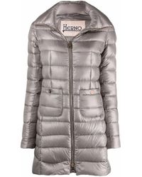 Herno - Jassen ,Grijs ,Down Coats - Lyst
