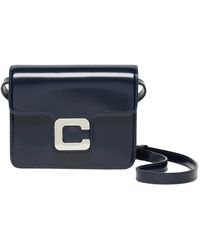 CAREL PARIS - Tassen ,Blauw ,Katoen Mini Sorbonne Crossbody Bag - Lyst