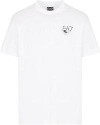 EA7 - T-Shirts - Lyst
