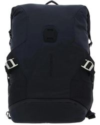 Piquadro - Antiviraler Rucksack Aus Recyceltem Stoff Schwarz Männer - Lyst