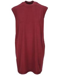 Rick Owens Sleeveless Dress - Rood