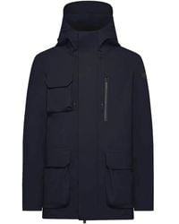 Rrd - Jassen ,Blauw ,Polyester Winter Field Jacket - Lyst