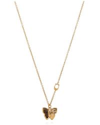 COACH - Butterfly Hanger Ketting - Lyst