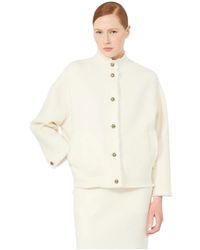 Max Mara - Jassen ,Wit ,Light Jassen - Lyst