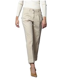 Mason's - New York Carrot Pince Chino Broek - Lyst