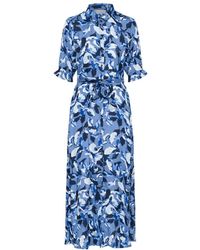 Kaffe - Shirt Dress - Lyst