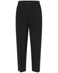 Masai - Broeken ,Zwart ,Leer Chino's - Lyst