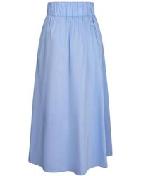 Neo Noir - Midi Skirts - Lyst