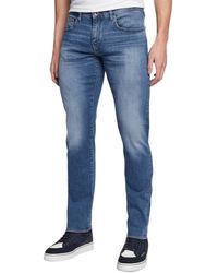 Armani Exchange - Jeans denim blu per uomo - Lyst