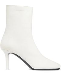 Courreges - Heritage Square-Toe Ankle Boot - Lyst