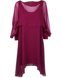 Alberta Ferretti - Long Dress - Lyst