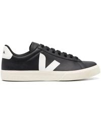 Veja - Campo chromefree ledertrainer schwarz/weiß - Lyst