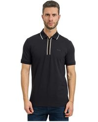 HUGO - Tops ,Blauw ,Katoen Philix Polo - Lyst