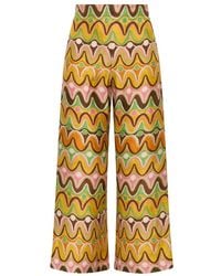 Maliparmi - Wide Trousers - Lyst