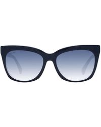 Max Mara - Blaue butterfly sonnenbrille mit verlaufsgläsern - Lyst