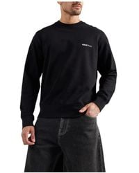 Jack & Jones - Hoodies & Sweatvesten ,Zwart ,Katoen Urban Zwarte Sweatshirt Met Artistieke Ruggrafiek - Lyst