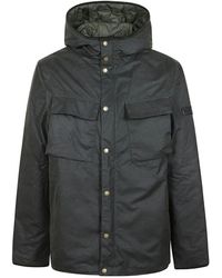 Barbour - Longwell Waxed Jacket - Lyst