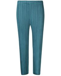 Issey Miyake - Trousers > slim-fit trousers - Lyst