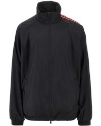 Y-3 - Jassen ,Zwart ,Nylon Gradient 3-Stripes Nylon Track Top - Lyst